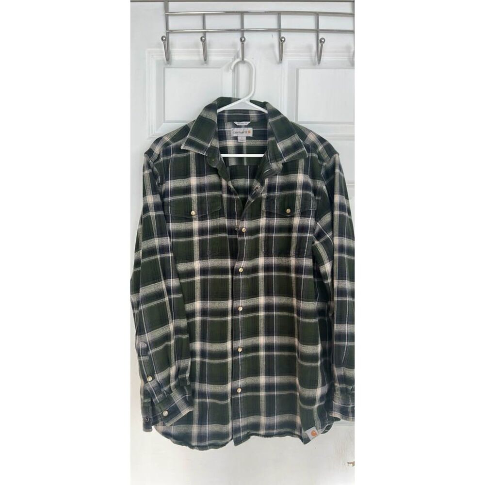 Men’s large Carhartt snap